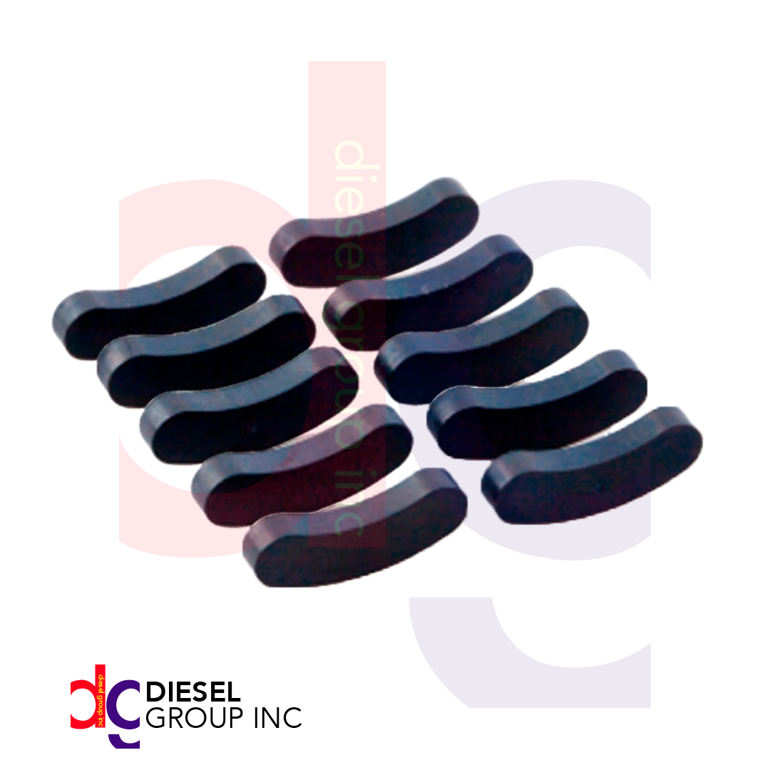 9 7123-691 PAQUETE DE 10 PZS INSERTO TIPO RIÑÓN DE BOMBA DIESEL DPA CAV DELPHI - Image 1